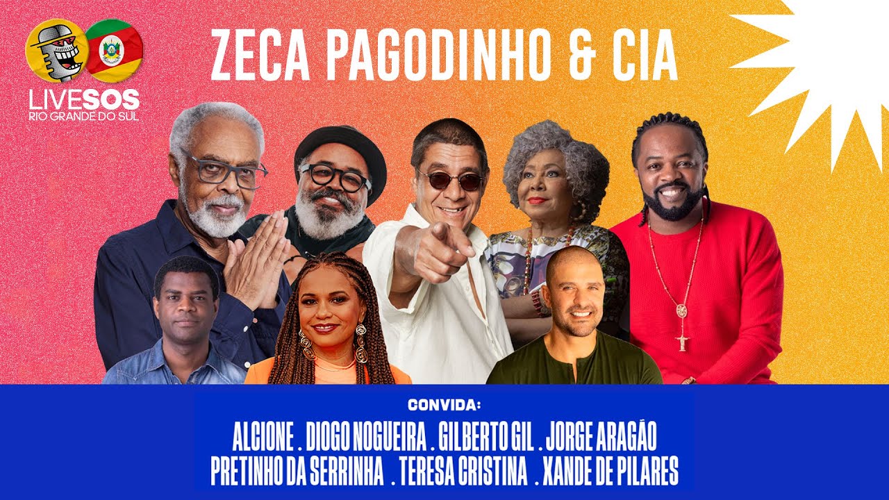 LIVE SOLIDÁRIA RIO GRANDE DO SUL - ZECA PAGODINHO & AMIGOS