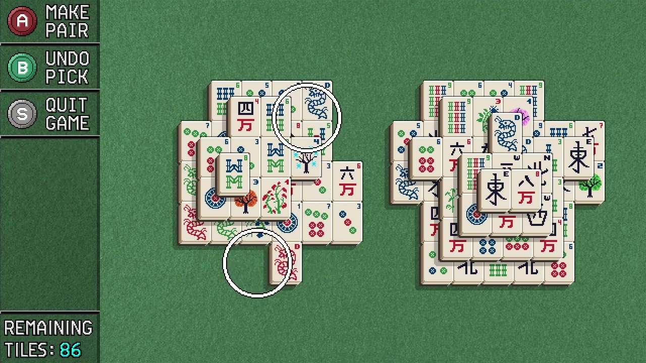 Mahjong Longplay (Vircon32) [60FPS]