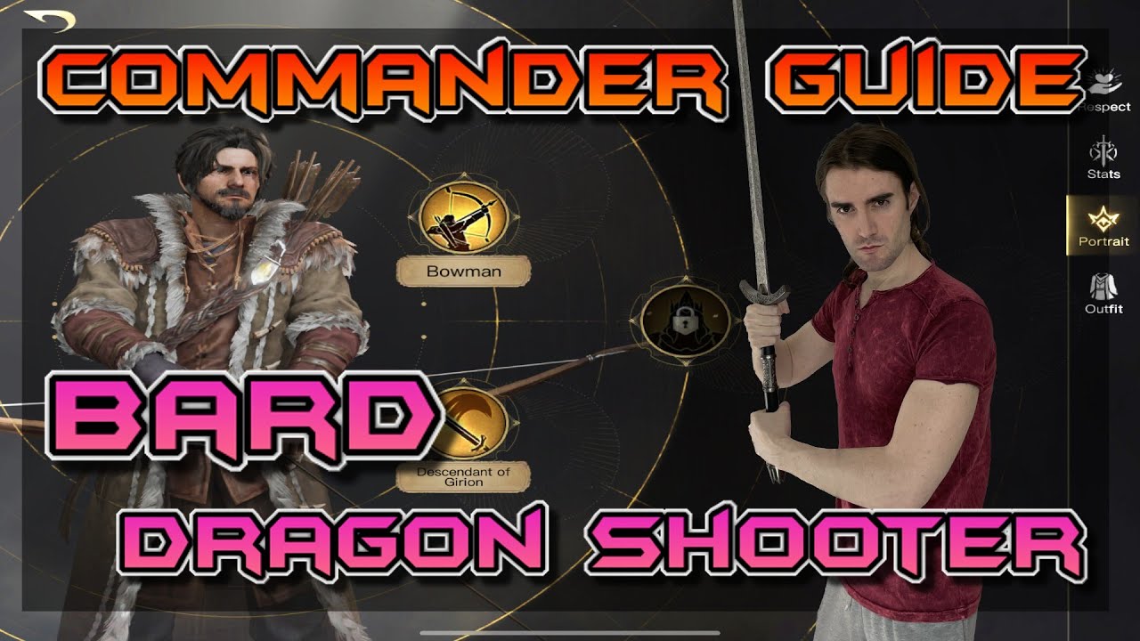 BARD - COMMANDER GUIDE - SKILL EQUIP TROOPS FORMATIONS - LOTR RISE TO WAR