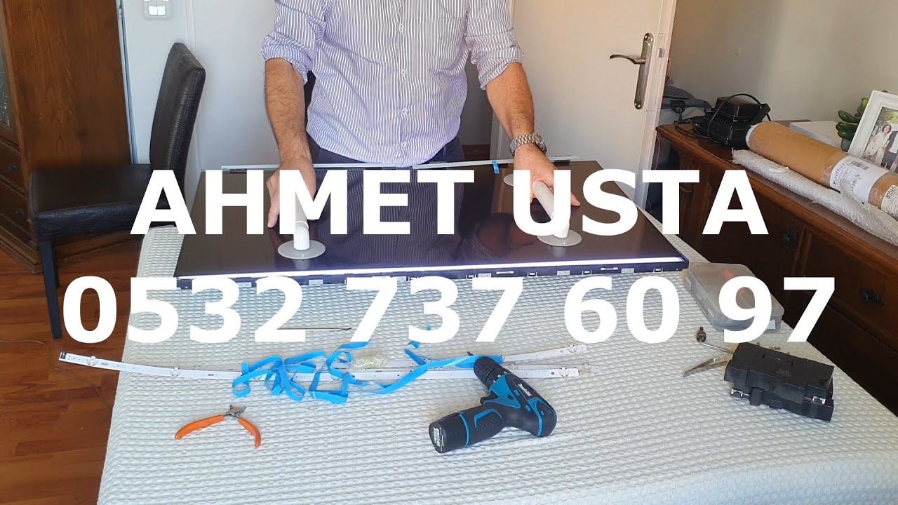 LG 43UJ630V MAVİ GÖRÜNTÜ VE LED DEĞİŞİMİ, LG 43UJ630 BLUE DISPALY AND LED CHANGE