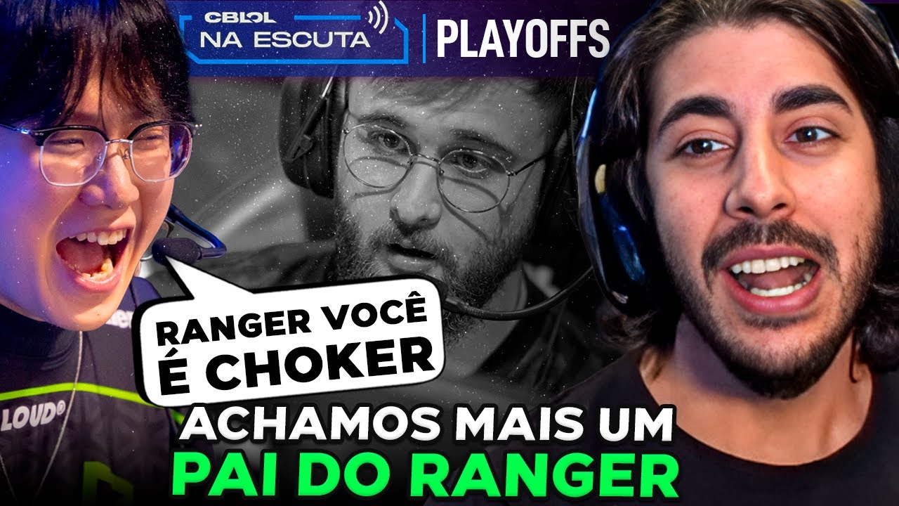BAIANO reage ao NA ESCUTA: SERÁ que TODO MUNDO é PAI DO RANGER!? | Playoffs CBLOL