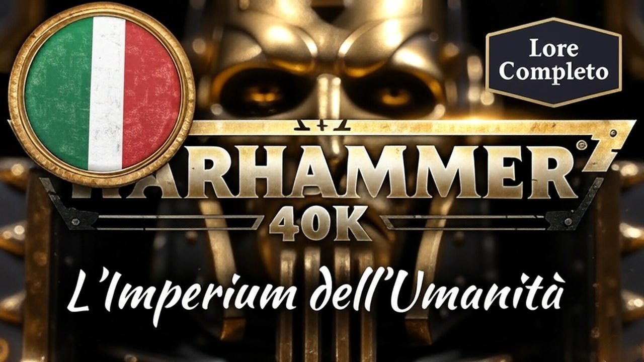 WARHAMMER 40.000 - L'Imperium dell'Umanit&agrave; | Storia Completa in Italiano | Lore per Dormire 🌙