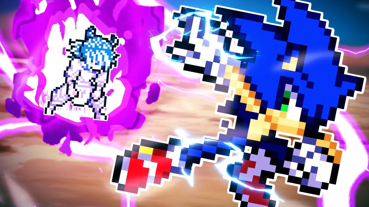 SONIC VS. KASHIMO ( Sonic The Hedgehog Vs. Jujutsu Kaisen ) SPRITE ANIMATION PART COLLAB