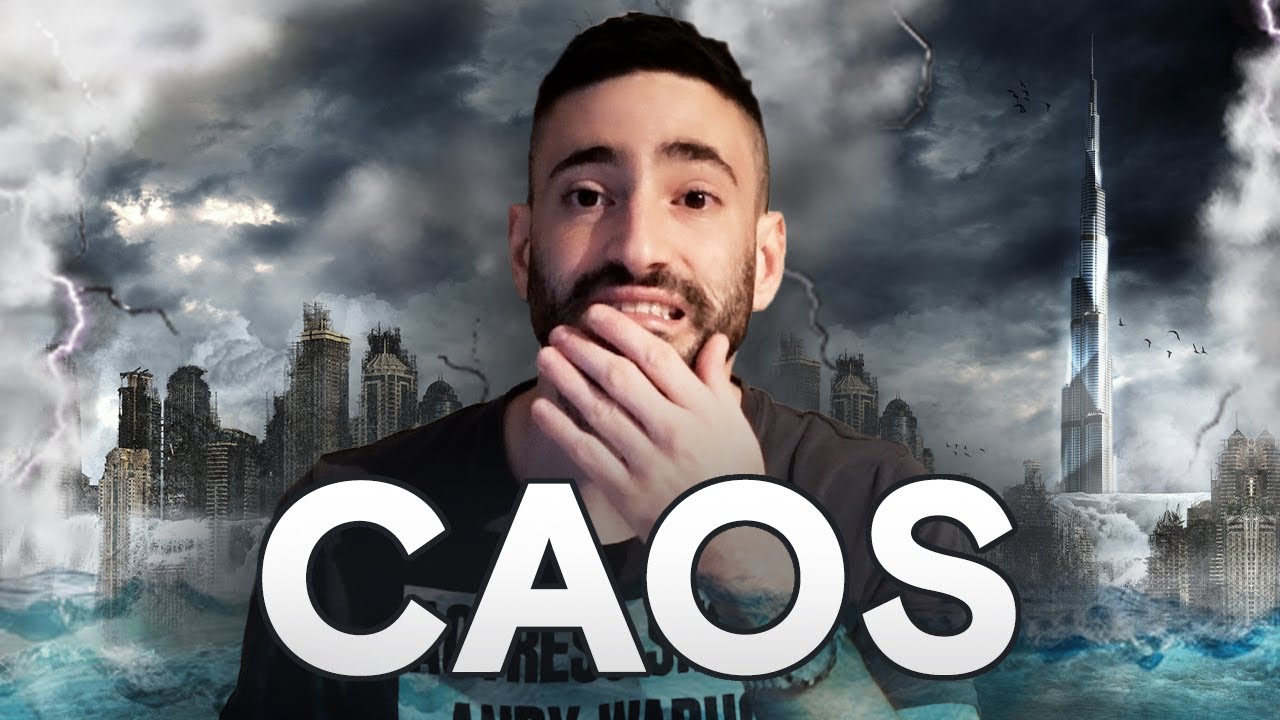 SOBREVIVI &Agrave; PIOR TEMPESTADE DO DUBAI 🌪️🌊