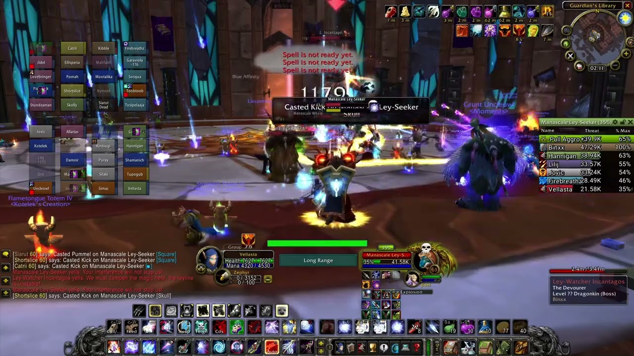 Moments Kara40 2nd boss kill 10/04/25