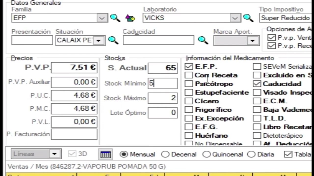 Tutorial Farmatic Gestió d'existències