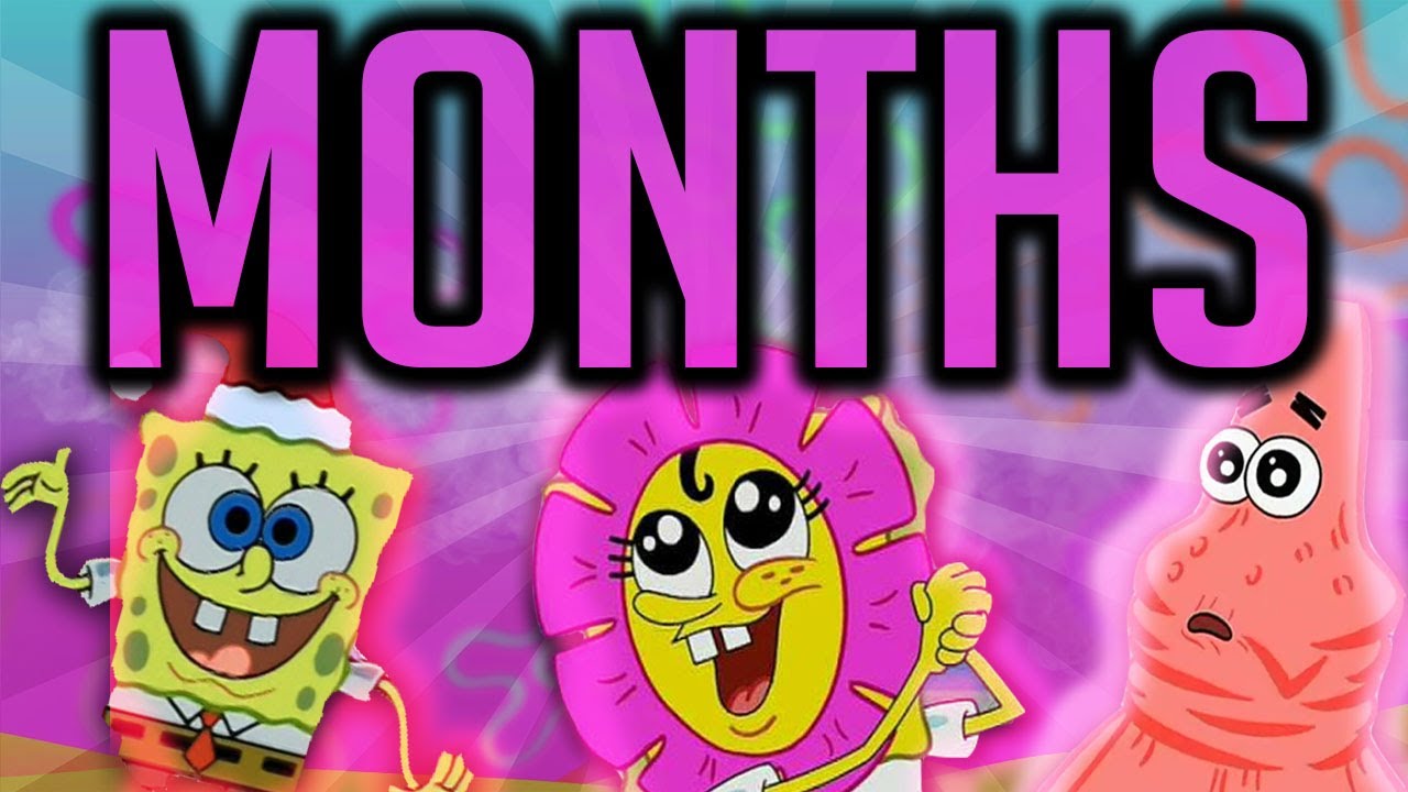 Months Portrayed By Spongebob