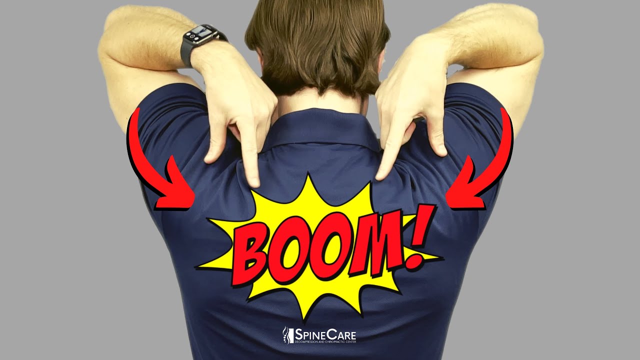How to Fix Tight Shoulder Blades at Home (NO EQUIPMENT!)