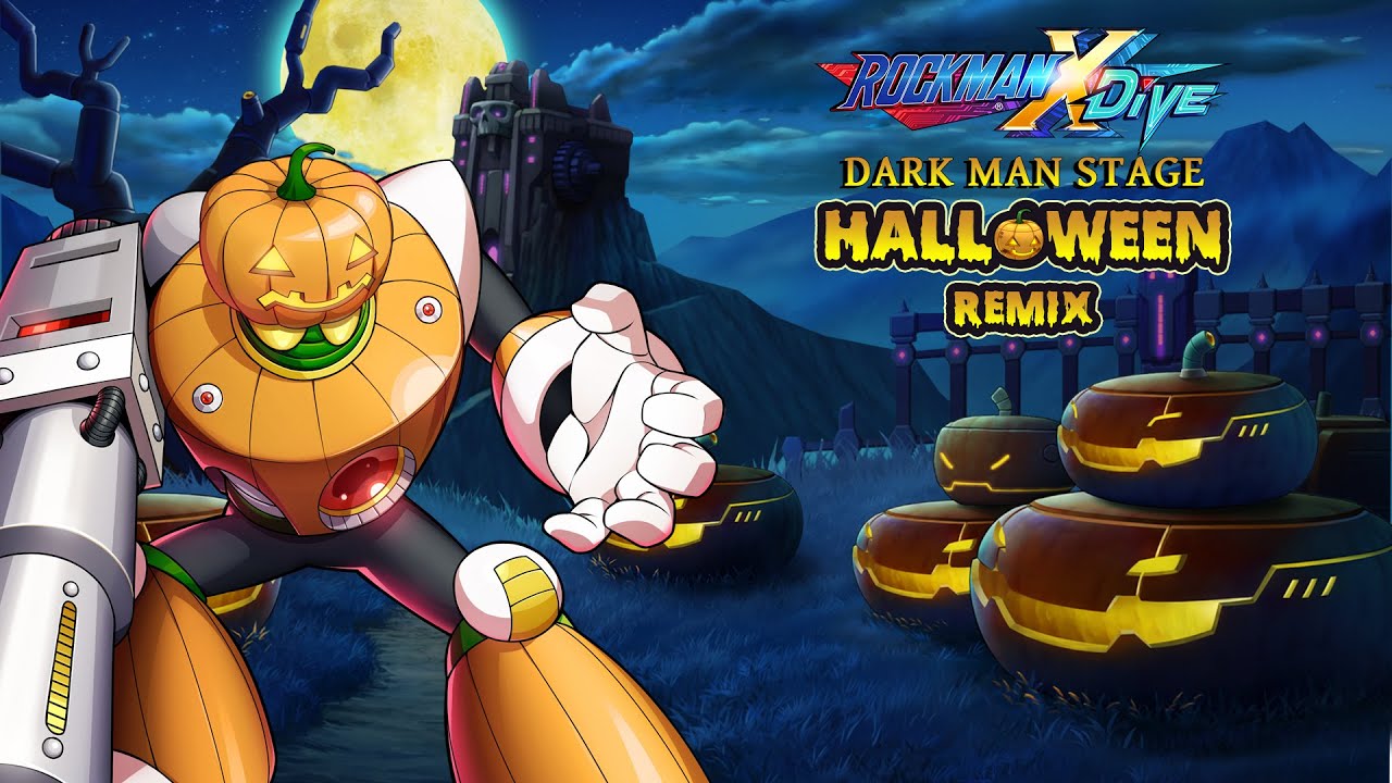 Rockman X DiVE - Dark Man Stage Theme -Halloween Remix-