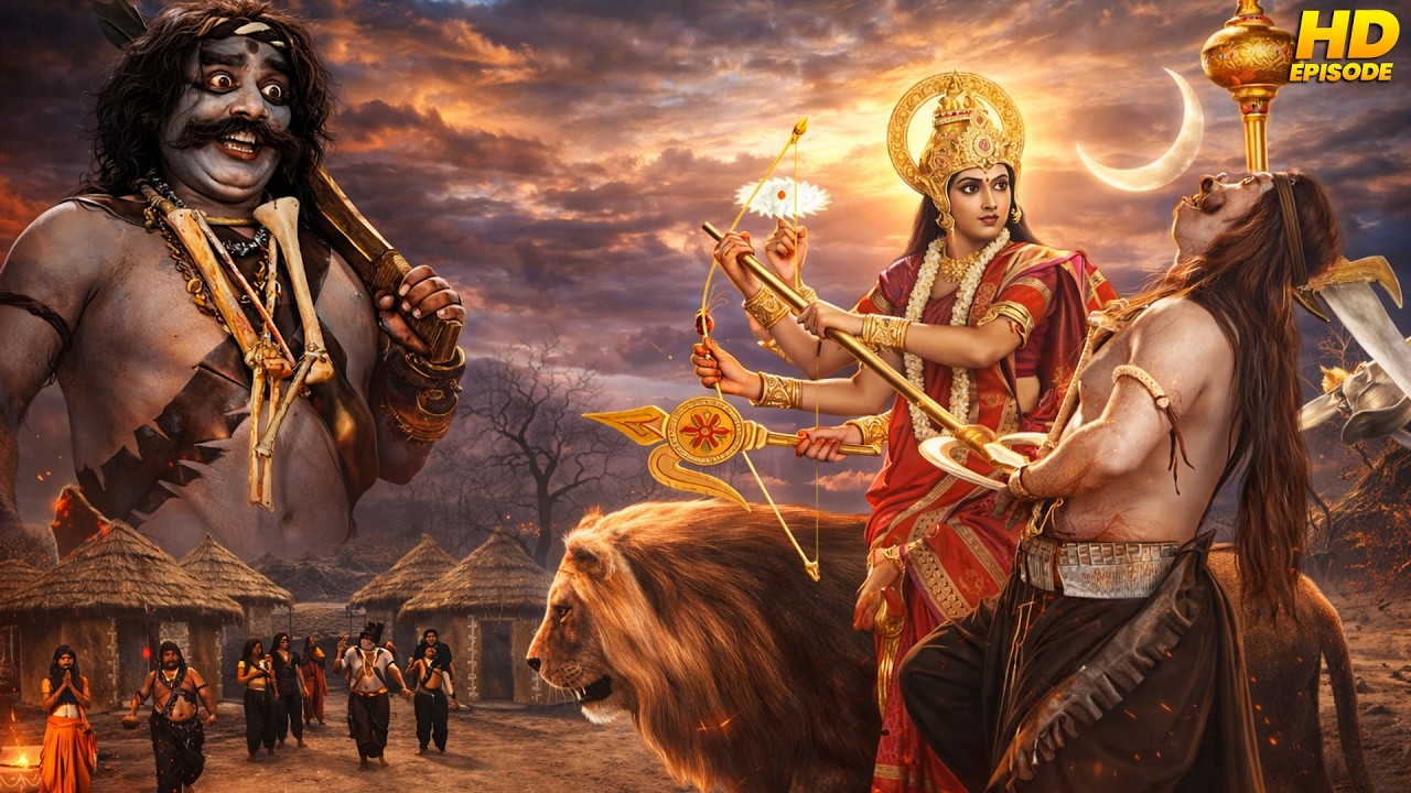 पूरी #फिल्म देखे 👉माँ कात्यायनी के क्रोध 😱| #jaibeerbajrangi #hanuman #ravan
