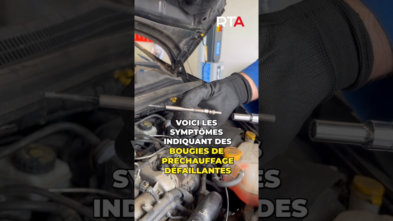 Voici les symptômes indiquant des bougies de préchauffage défaillantes 🚗