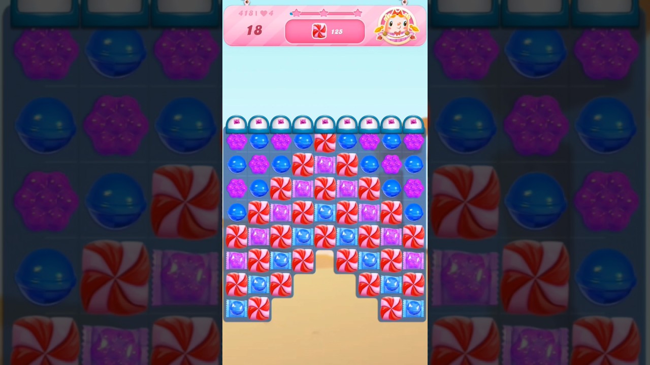 Candy Crush Saga Level 418 || No Boosters || 3 Stars 🌟🌟🌟