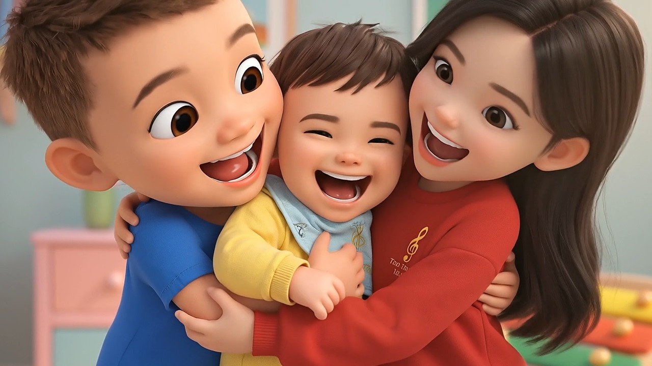 Bé Tập Nói: Gọi Tên Người Thân Trong Gia Đình | Hoạt Hình 3D Pixar | Tâm Trí Tín Music