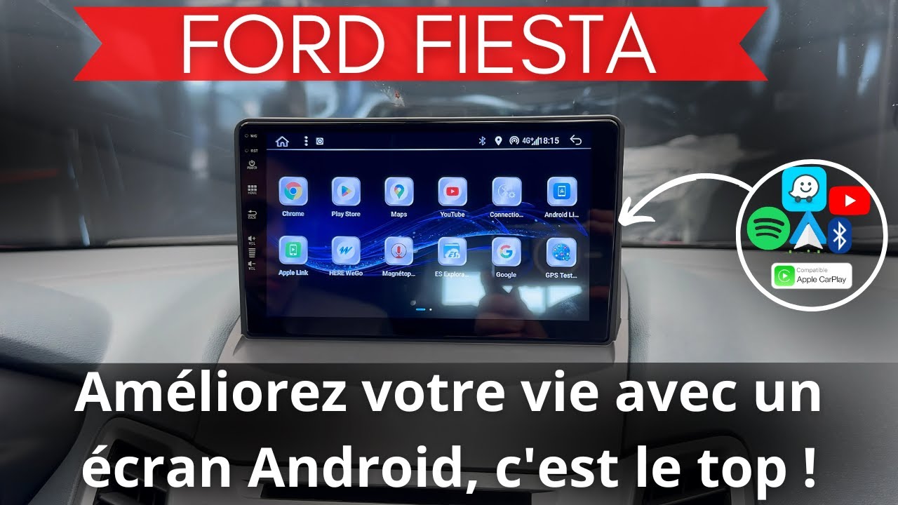 Installez FACILEMENT un Autoradio Android sur votre Ford Fiesta ! TUTO Complet