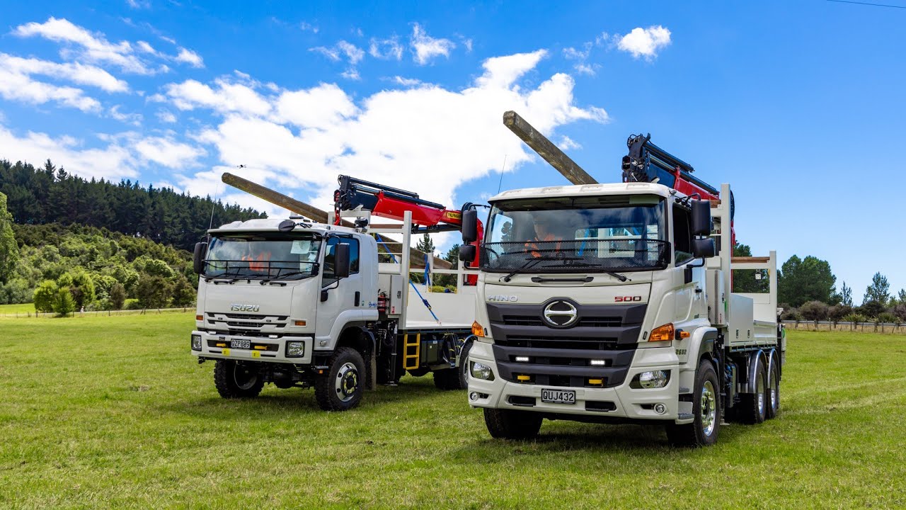 6x4 vs 4x4 Lines Crane Trucks