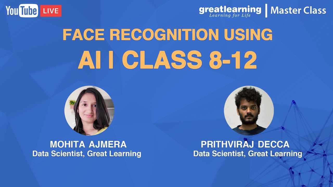 Face Recognition Using AI | Artificial Intelligence Live Session | Great Learning