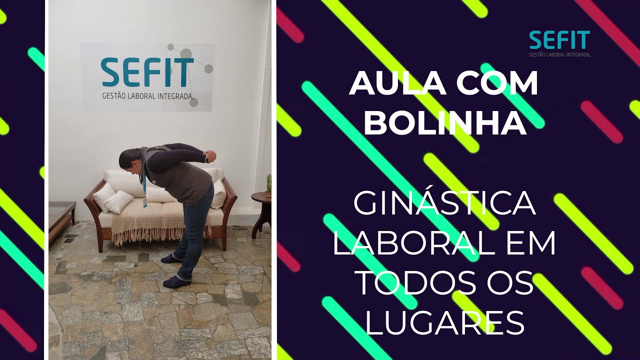 Aula com Bolinha - Ginástica Laboral em Todos os Lugares