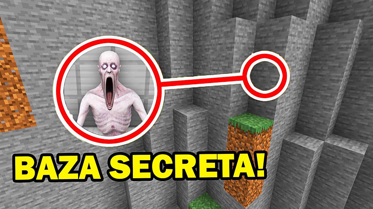 CE SE AFLA ÎN BAZA SECRETĂ A LUI SCP-096 ? (Minecraft)