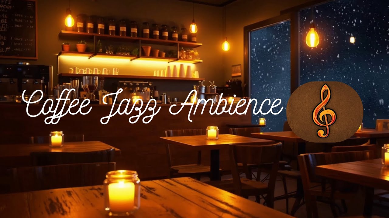 Melodic Jazz Ambience In Cozy Coffee Shop 🎷Smooth Jazz Ambience For Background Music