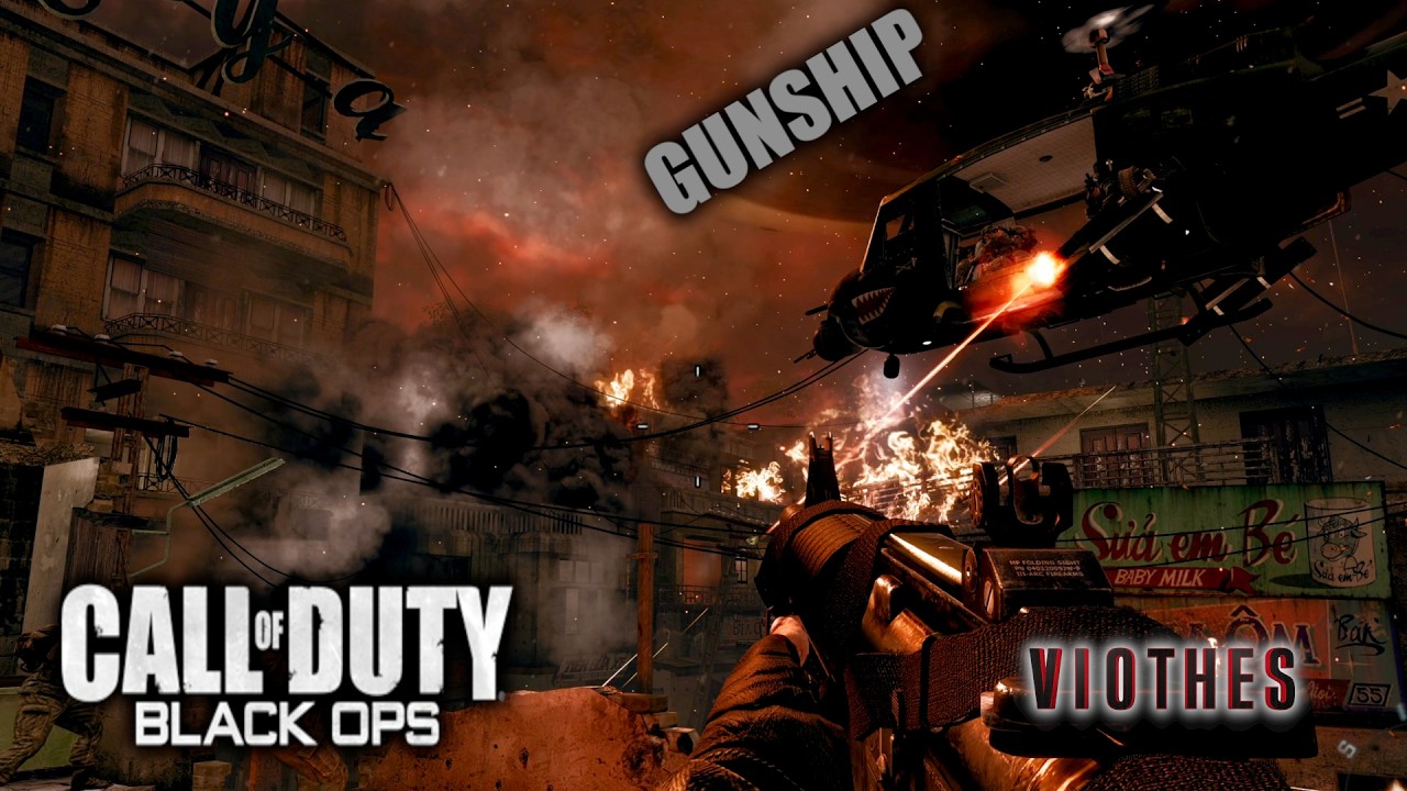 Call of Duty Black Ops 1 EP5 - Mit Gunship durch Hue!