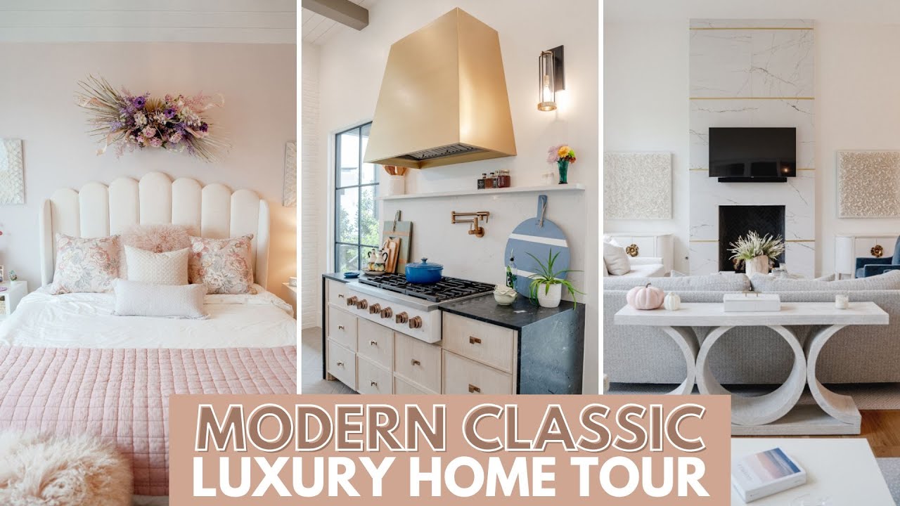 HOME TOUR ✨ Luxury Modern Classic New Build | Bright, Airy, And Pops Of Pastel In Rockwall, TX