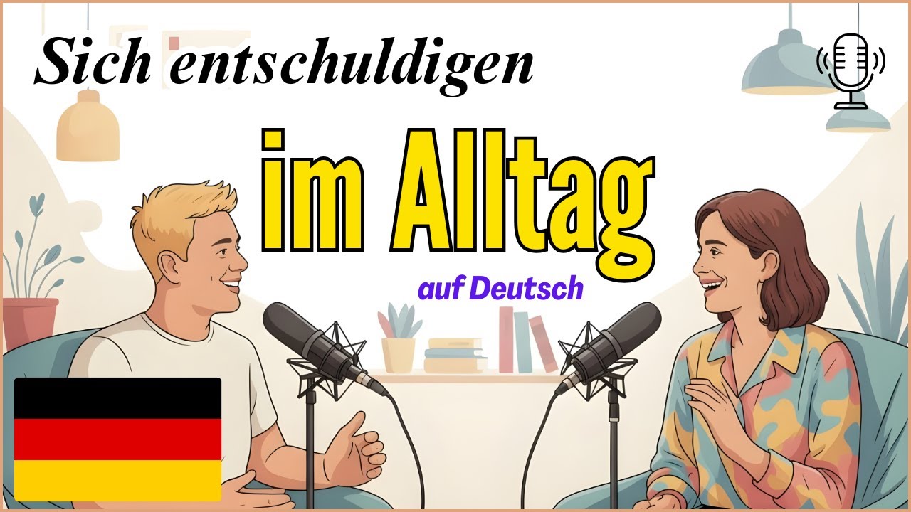 A1-B2 | "Sich Entschuldigen im Alltag: Alles, was du über deutsche Entschuldigungen wissen musst