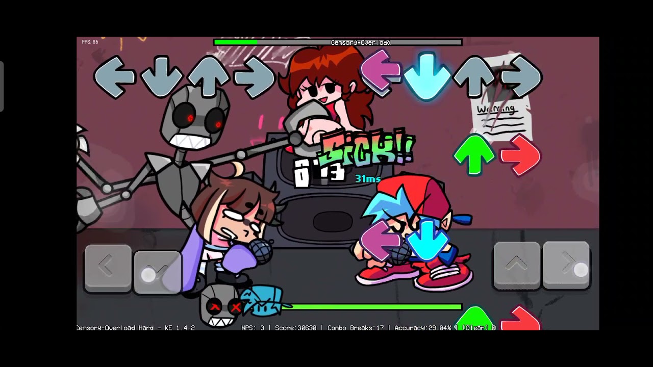 fnf mod vs Qt x KB robot Android+ Cutscenes