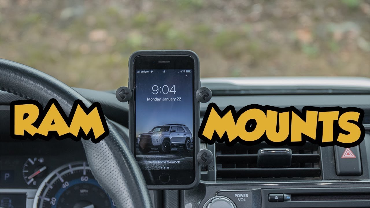 Installing a Ram Mount into a 5th Gen Toyota 4runner