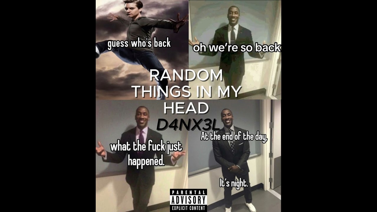 D4NX3L - RANDOM THING IN MY HEAD ( Official Audio )