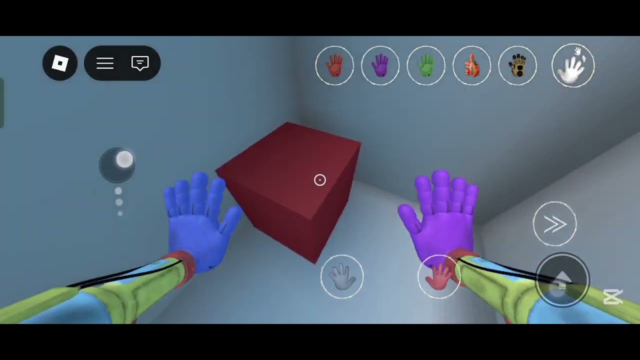 Poppy playtime grabpack system test (part 1) #poppyplaytime  #roblox #fun