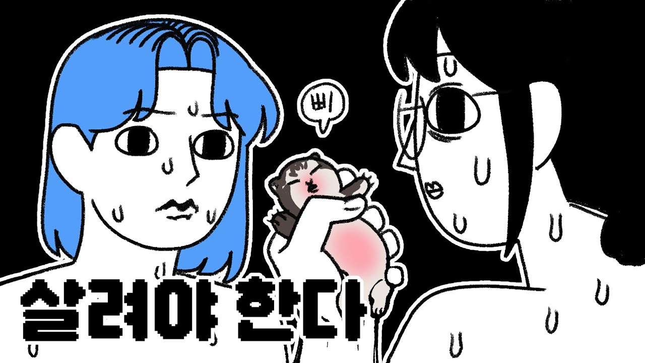 갓 태어난 아기 고양이라니│6남매 오사네 일기장 8월호