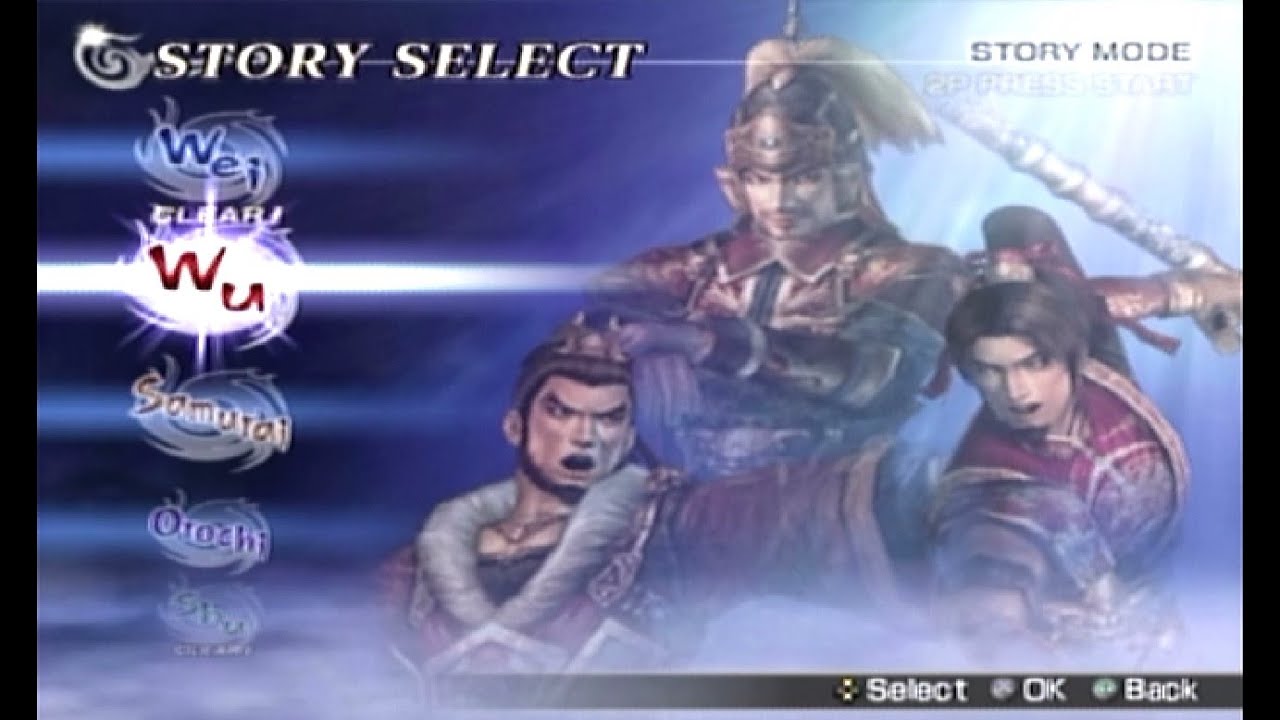 Warriors Orochi 2 Wu Forces Longplay (PS2)