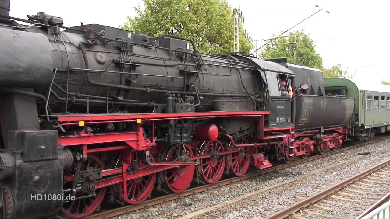 Mit Dampf rund um Hannover - Dampflok Baureihe BR 52 8038 in Barsinghausen