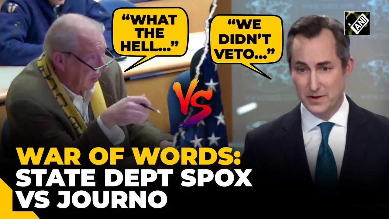 “What the hell” State Dept Spox’s war of words with Journo as US abstain vote on Gaza War Resolution