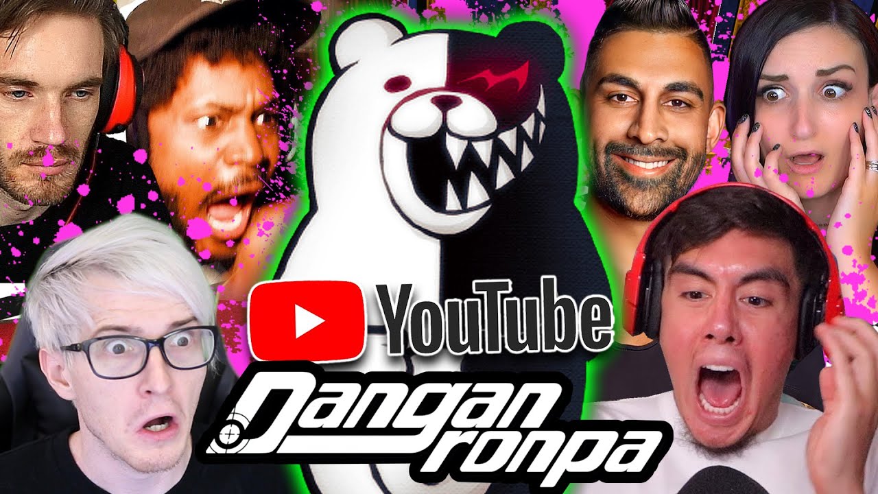 Danganronpa killing game but with YouTubers (WHO WILL SURVIVE) - Danganronpa Simulator