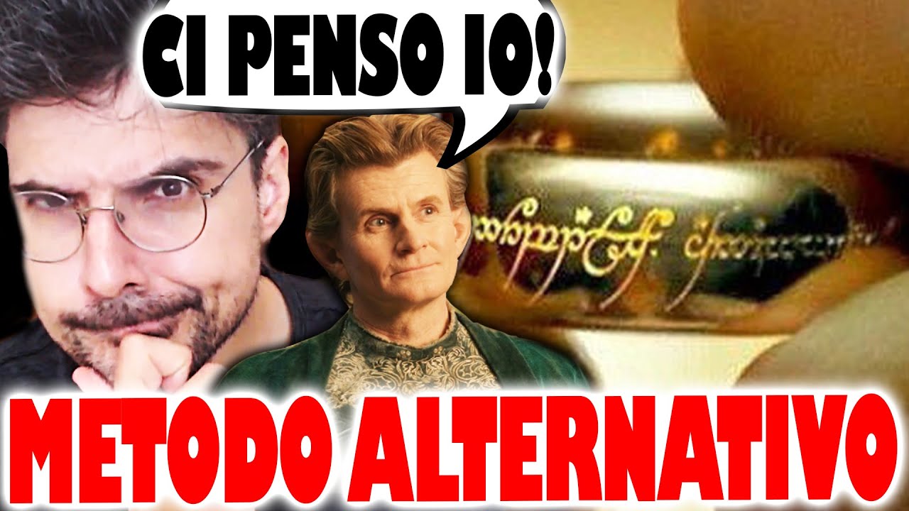 Esiste un METODO ALTERNATIVO per Distruggere l'Unico Anello: Parliamone!