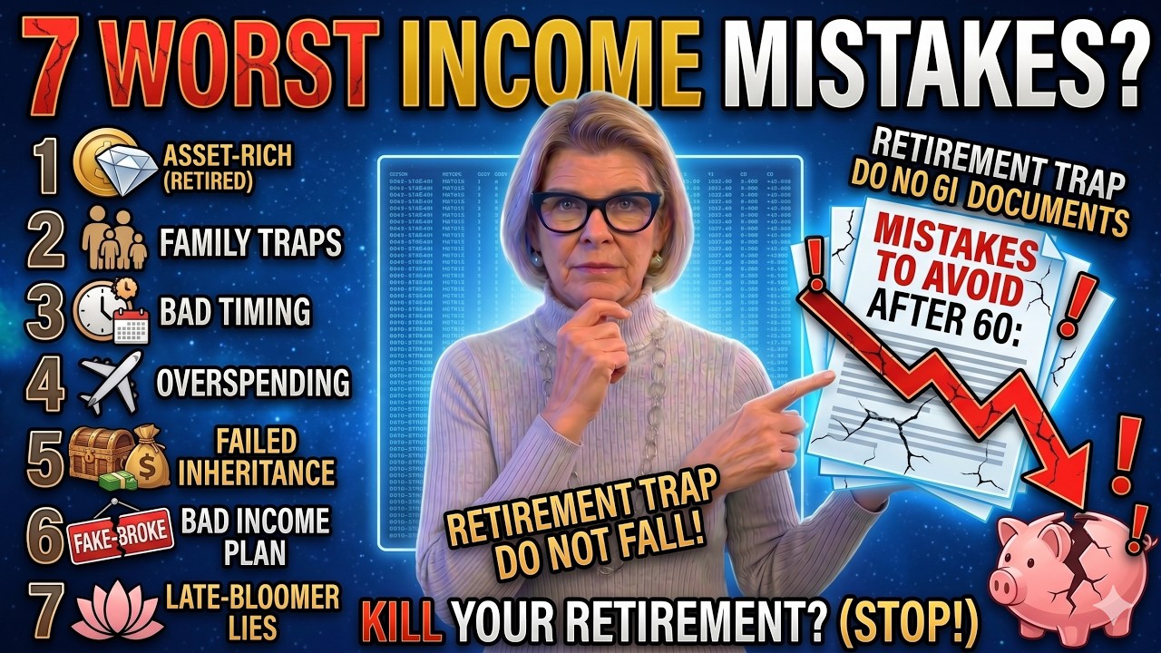 The 7 Worst Retirement Income Mistakes to Make After 60