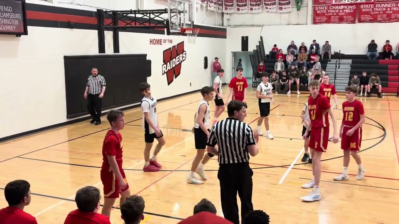 1/9/26 3rd Quarter Marion Freshman vs Williamsburg (26-32) Down