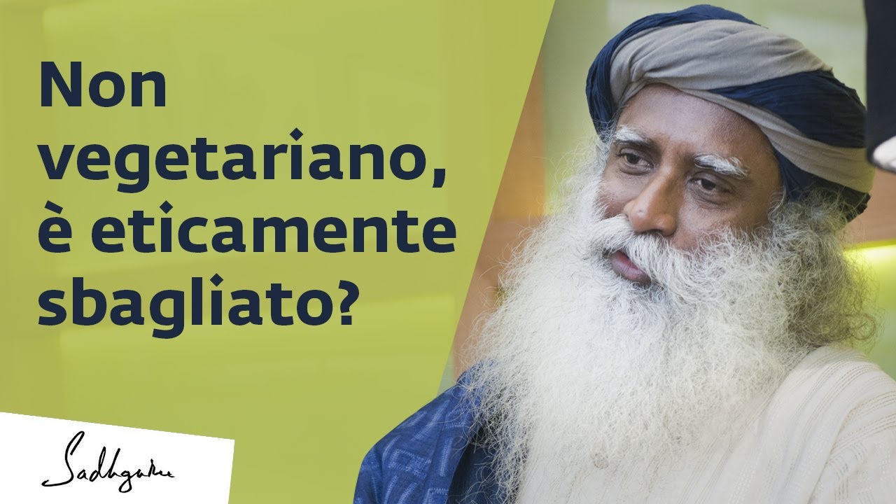 Mangiare non vegetariano è eticamente sbagliato? | Sadhguru Italiano