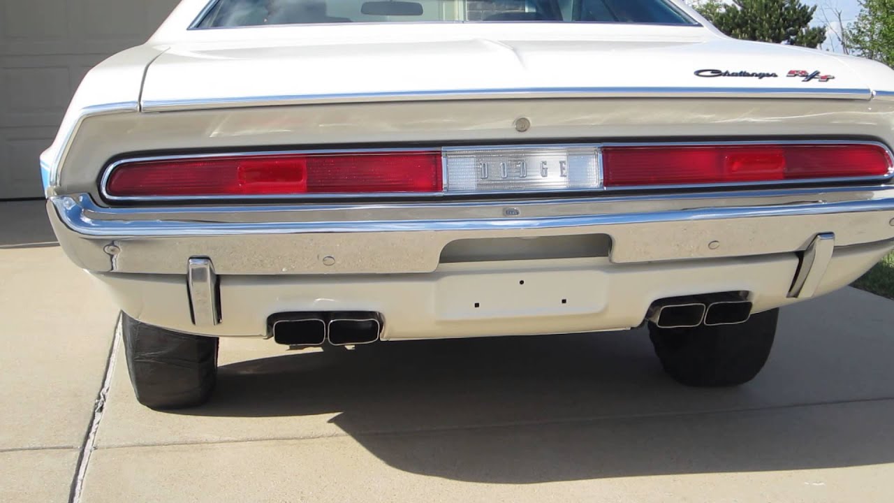 Dave Walden's 1970 Dodge Challenger with ORIGINAL NOS EXHAUST SYSTEM