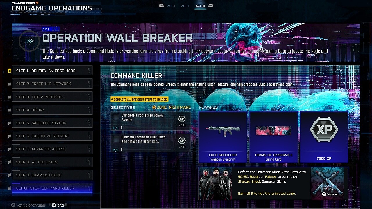 How To Unlock All New Operation Wall Breaker Rewards In Black Ops 7 Endgame