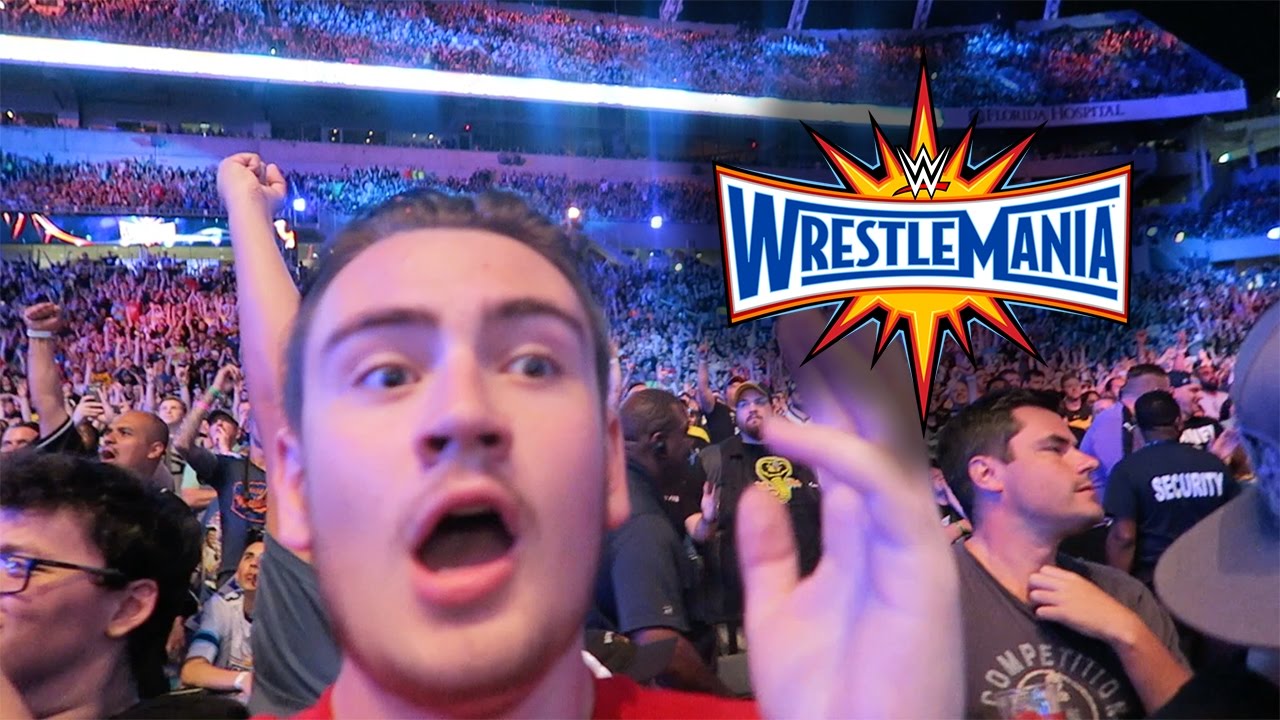 WWE WrestleMania 33 2017 ROW 13 (Orlando, FL) | Brandon Hodge Vlog #53