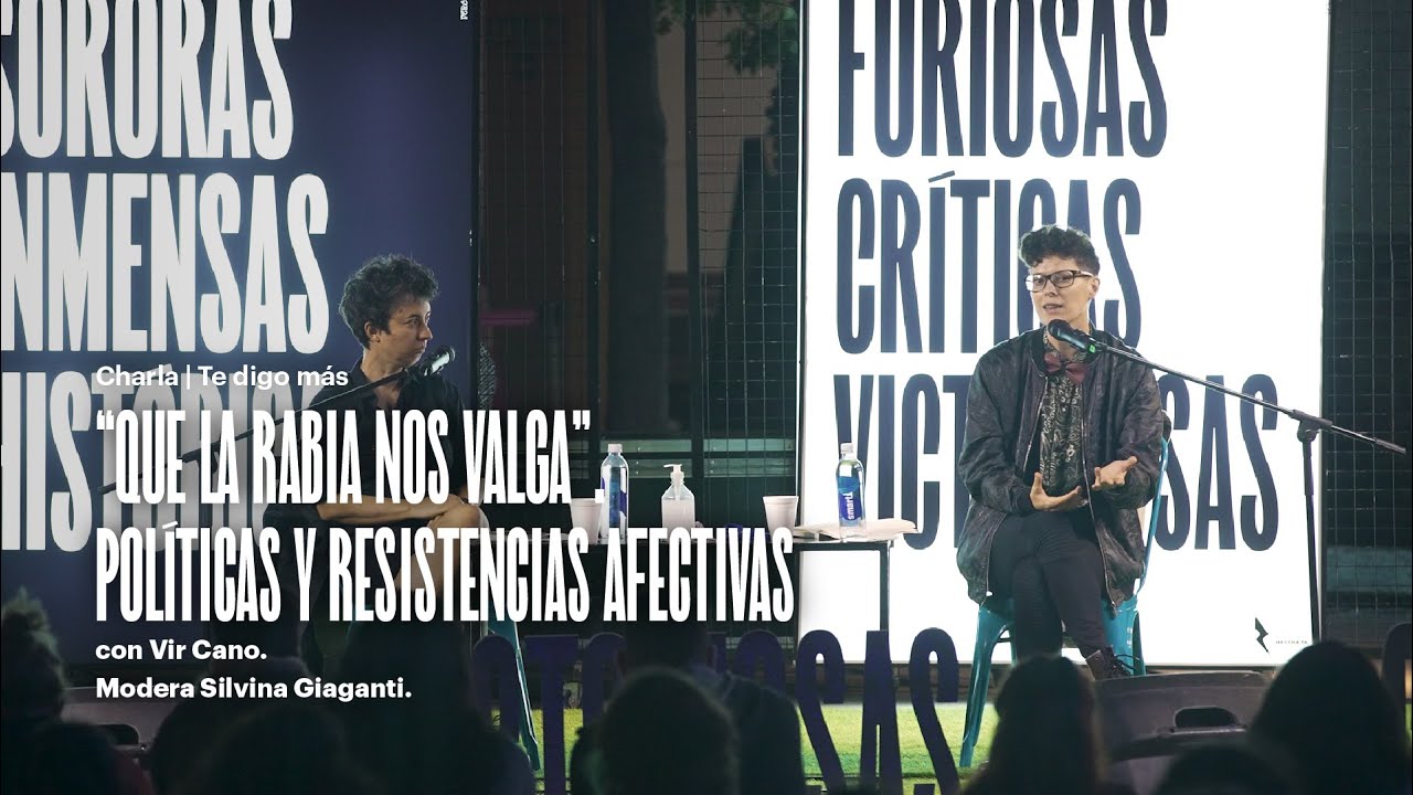 Vir Cano: “Que la rabia nos valga” en vivo en el Recoleta