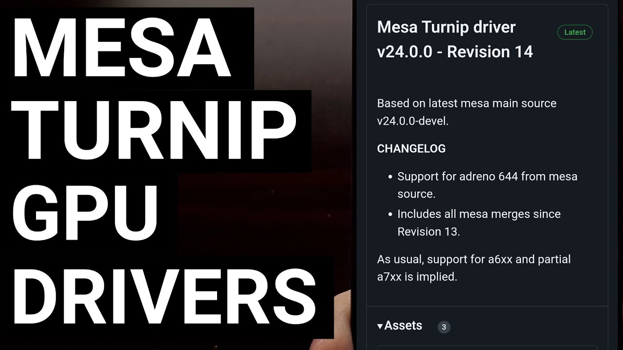 Introduction to Qualcomm Adreno & Mesa Turnip Custom GPU Drivers | Where to Download?