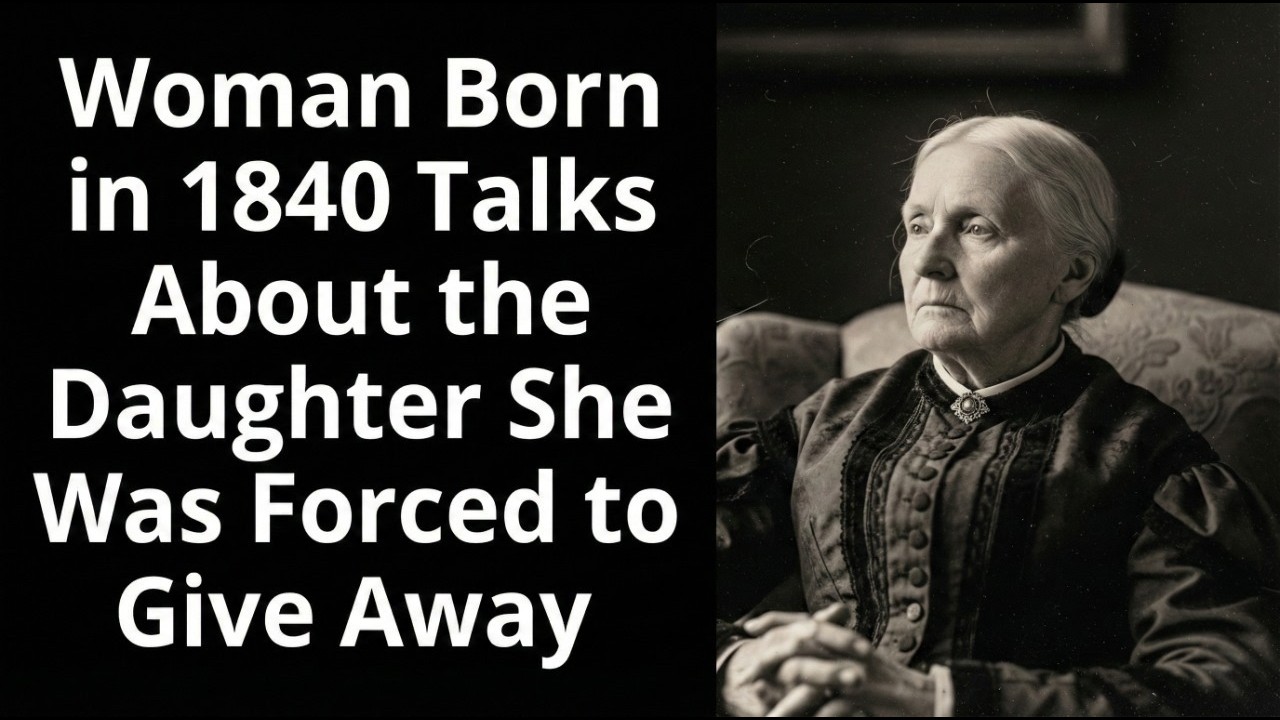 Woman Born in 1840 Talks About the Daughter She Was Forced to Give Away - Enhanced Audio