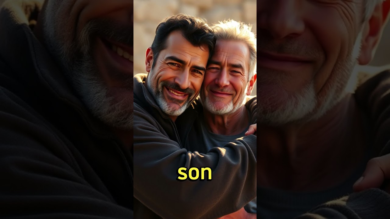His Son Finally Hugged Him&hellip; After 38 Years 💔🤗 #elderwisdom #shorts