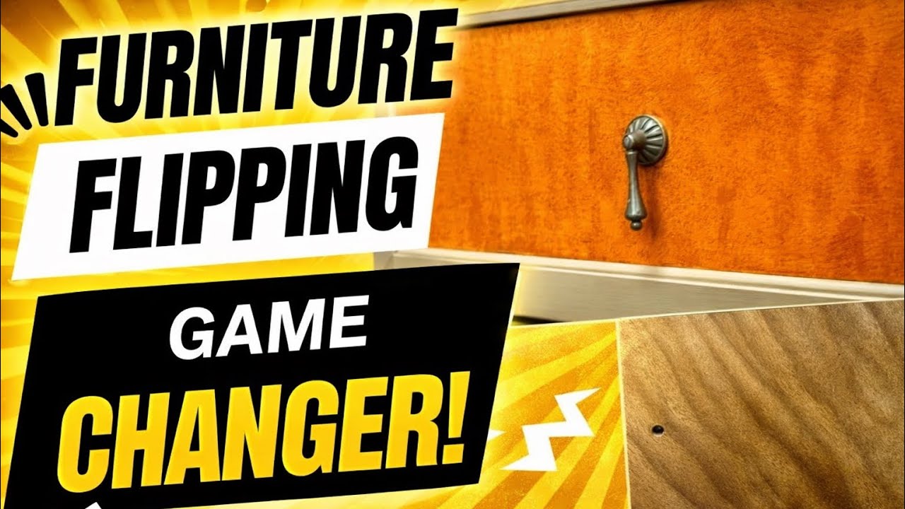 Furniture FLIPPING GAME CHANGER Painting Faux wood grain .