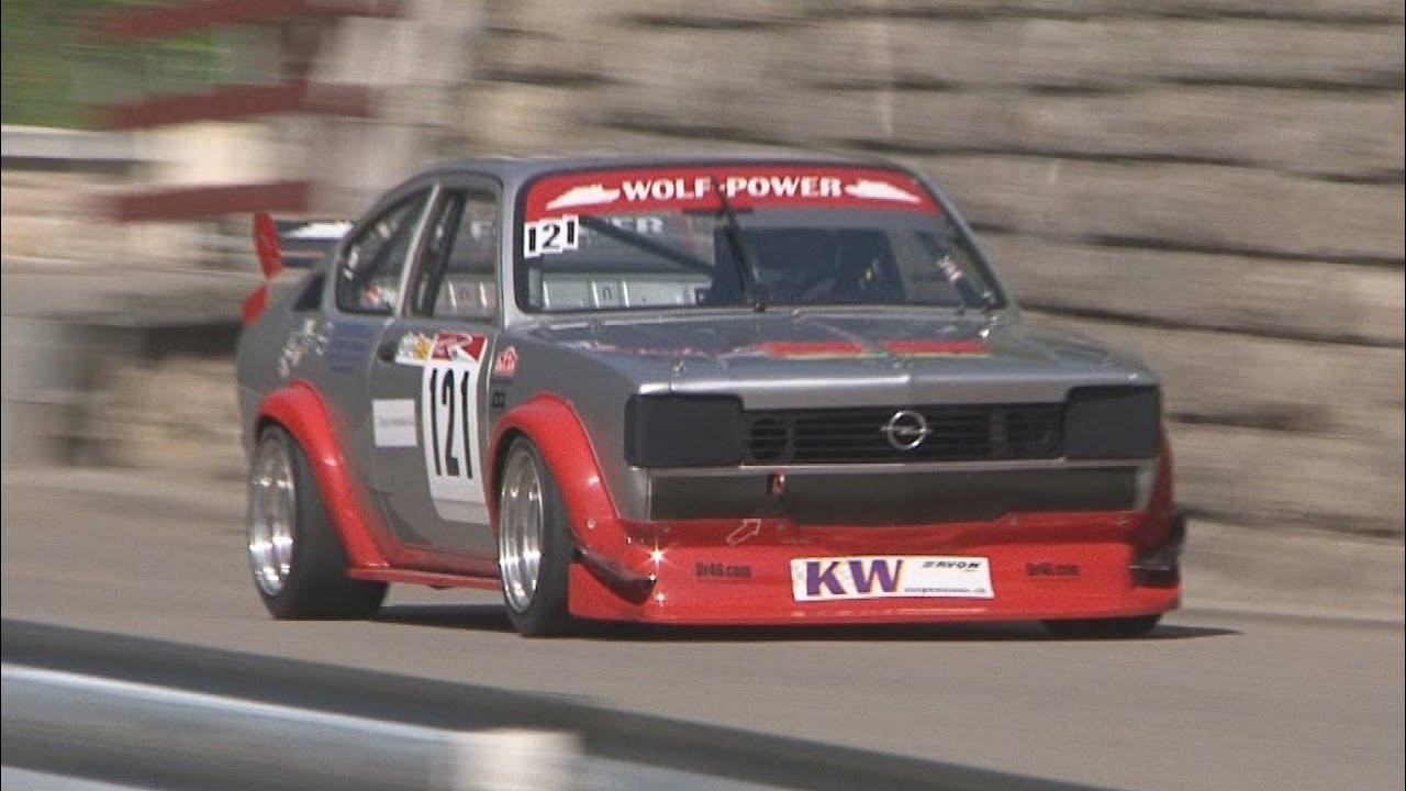 Fantastic Car and Sound, Opel Kadett C GT/E from Danny Krieg. Season review 2012 at Swiss Hillclimb