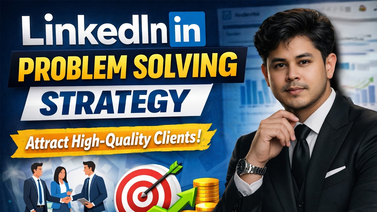 LinkedIn Problem Solving Strategy | How to Attract Clients with Smart Content (2026 Guide) | Mahir
