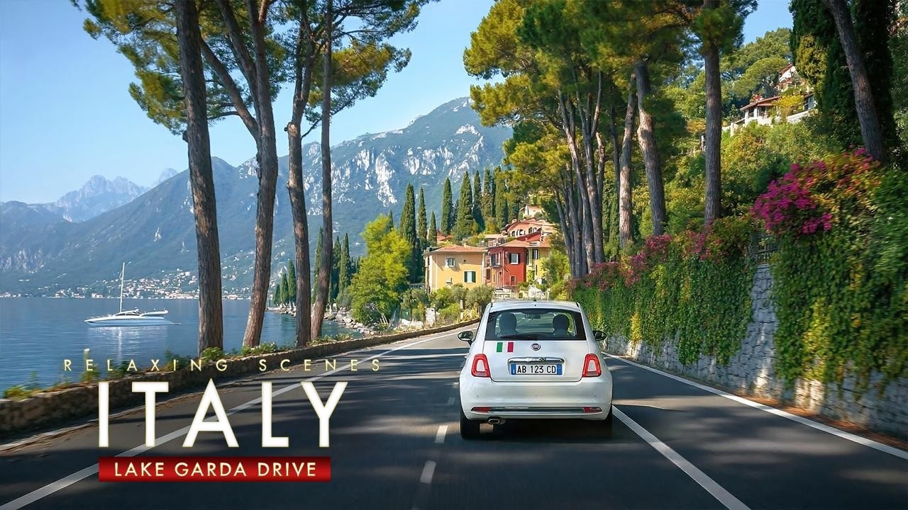 This Lake Garda Road Will Leave You Speechless 🇮🇹 | Italy Scenic Drive 4K